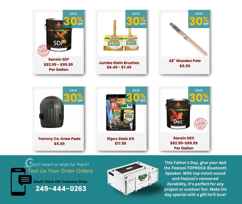 Barrie Paint Sale